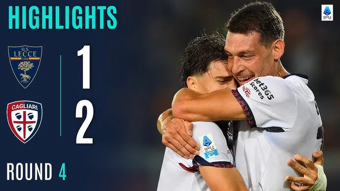 Lecce vs Cagliari 1-2: Tiago Gabriel sớm dệt hy vọng chiến thắng nhưng Andrea Belotti xuất thần cú đúp ngược dòng nhờ penalty
