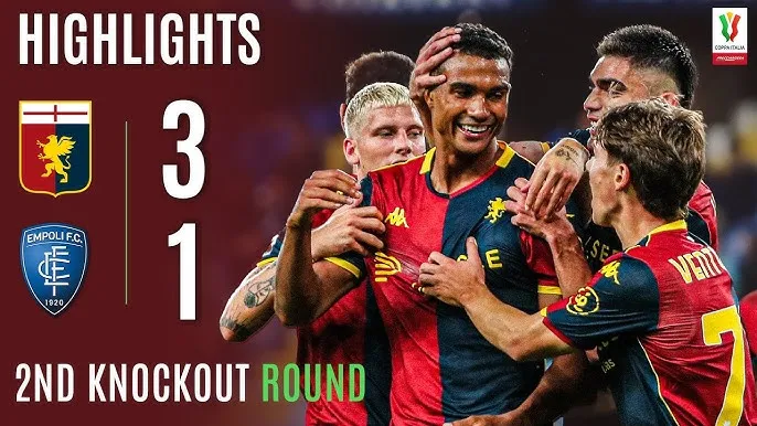 Genoa vs Empoli 3-1: Edoardo Saporiti sút phạt đẹp mắt, Morten Frendrup lập tức gỡ hòa, Alessandro Marcandalli, Jeff Ekhator ấn định chiến thắng thuyết phục