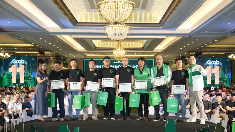 Grab tổ chức chuỗi hoạt động tri ân Đối tác tài xế khắp cả nước