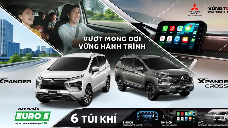 Mitsubishi Xpander và Xpander Cross Mới trình làng 
