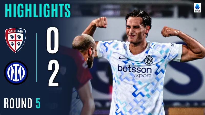 Cagliari vs Inter Milan 0-2: Bastoni bấm bóng, Lautaro Martinez đánh đầu cận thành đẹp mắt, Esposito đệm bóng ấn định 3 điểm xứng đáng