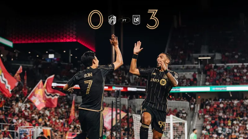St. Louis City vs Los Angeles 0-3: Bouanga sớm lập công, ngôi sao Son Heung Min chói sáng cú đúp, thắng tưng bừng