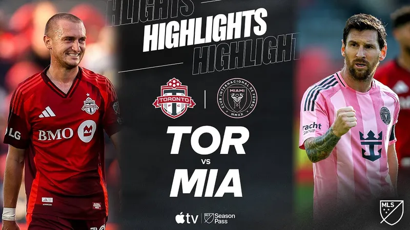 Toronto vs Inter Miami 1-1: Messi kém duyên, Alba kiến tạo, Allende mở bàn, Laryea kiến tạo, Mihailovic đệm bóng cận thành gỡ hòa dễ không tưởng