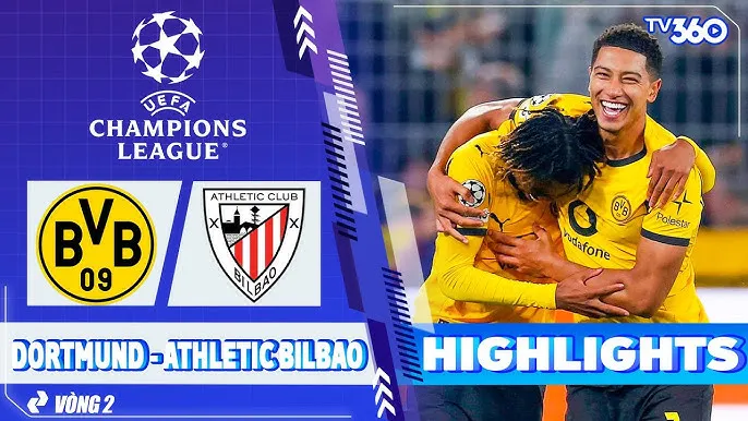 Borussia Dortmund vs Athletic Bilbao 4-1: Lần lượt Daniel Svensson, Carney Chukwuemeka, Serhou Guirassy, Julian Brandt vùi dập đối thủ, Gorka Guruzeta ghi bàn danh dự