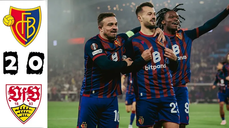Basel vs Stuttgart 2-0: Albian Ajeti trừng phạt sai lầm hàng thủ Stuttgart, Ermedin Demirovic hỏng penlaty, Xherdan Shaqiri chốt hạ 3 điểm đầu tay