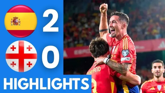 Tây Ban Nha vs Georgia 2-0: Không Lamine Yamal, Yeremy Pino tỏa sáng, Oyarzabal sút căng hạ thủ thành Mamardashvili, "Bò tót" 3 trận tòan thắng