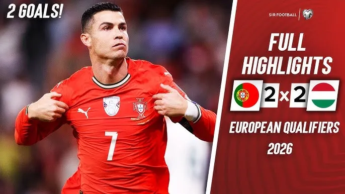 Bồ Đào Nha vs Hungary 2-2: Szalai sớm khai bàn, ngôi sao Ronaldo tỏa sáng cú đúp ngược dòng nhưng Szoboszlai kịp cứu thua, CR7 chia điểm tiếc nuối