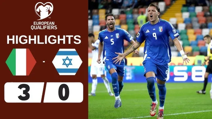 Italia vs Israel 3-0: Retegui tỏa sáng cú đúp nhờ penalty, Donnarumma cứu thua, Manor Solomon bỏ lỡ cơ hội, Mancini góp công chiến thắng phút bù giờ