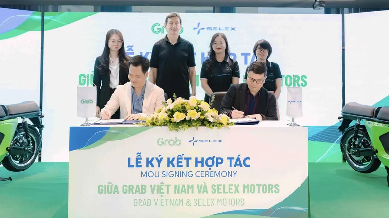Grab Việt Nam và Selex hợp tác thúc đẩy phát triển giao thông xanh