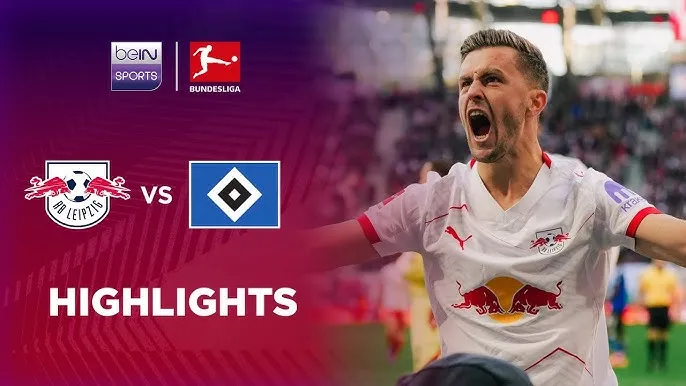 RB Leipzig vs Hamburger 2-1: Christoph Baumgartner thăng hoa cú đúp, Sambi Lokonga lập công