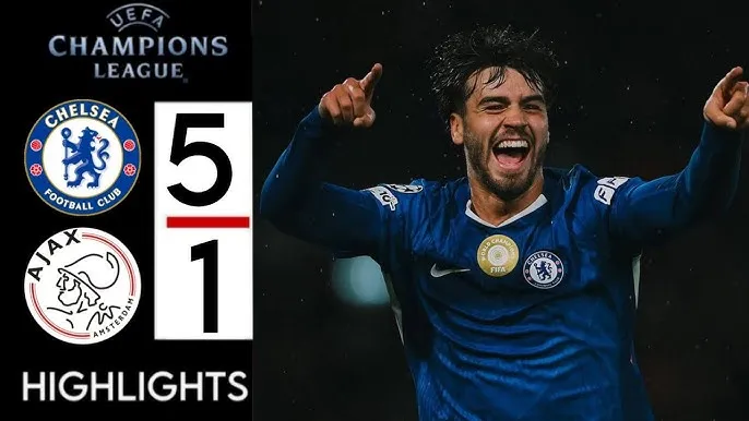 Chelsea vs Ajax 5-1: Bước ngoặt thẻ đỏ của Taylor, dàn sao Guiu, Caicedo, Enzo Fernandez, Estevao, George đua tài ghi bàn, Weghorst lập công