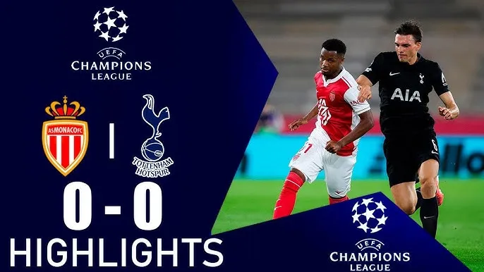 Monaco vs Tottenham 0-0: Thủ thành Vicario hay nhất trận đấu, Akliouche, Ansu Fati, Balogun bất lực ghi bàn, Kudus, Odobert, Richarlison cũng tịt ngòi