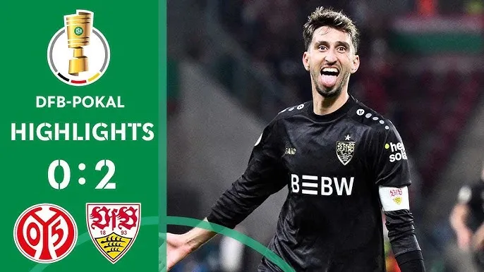 Mainz 05 vs Stuttgart 0-2: Bilal El Khannouss đá phạt góc, Luca Jaquez đánh đầu đẹp mắt, Atakan Karazor ấn định chiếc vé đi tiếp vòng 1/8 DFB Cup 