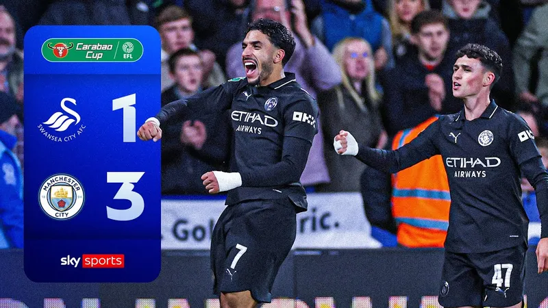 Swansea City vs Man City 1-3: Haaland vắng mặt, Doku, Marmoush, Cherki đua tài ghi bàn, Franco ghi bàn danh dự, HLV Pep Guardiola giành chiến thắng thuyết phục