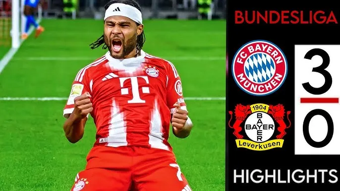Bayern Munich vs Leverkusen 3-0: Bischof kiến tạo, Gnabry sút chéo góc khai bàn, Jackson nhân đôi tỷ số, Bade bất ngờ phản lưới nhà, Bayern củng cố ngôi đầu Bundesliga