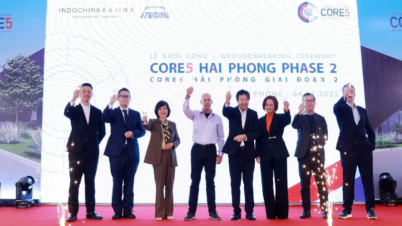 Hải Phòng có thêm dự án bất động sản công nghiệp bền vững từ thương hiệu Core5 Việt Nam