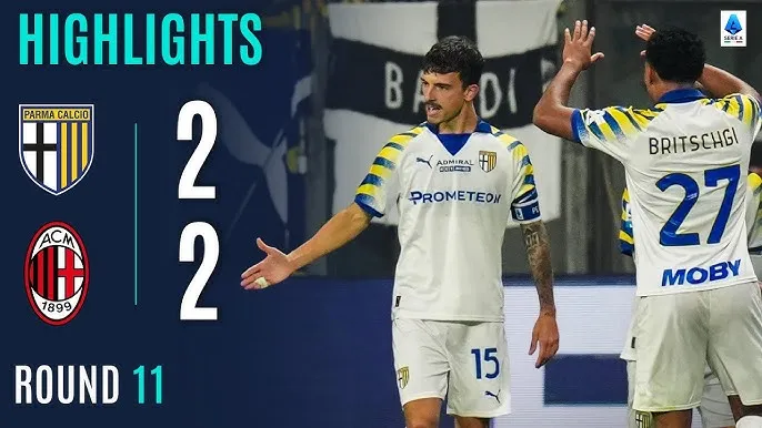 Parma vs AC Milan 2-2: Alexis Saelemaekers sớm mở tỷ số, Rafael Leao nhân đôi cách biệt nhờ penalty, Adrian Bernabe, Del Prato xuất sắc chia điểm Milan