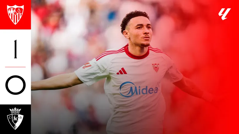 Sevilla vs Osasuna 1-0: Ruben Vargas ghi bàn duy nhât trên chấm penalty, Sevilla bỏ túi 3 điểm quý giá cải thiện thứ hạng trên BXH La Liga 