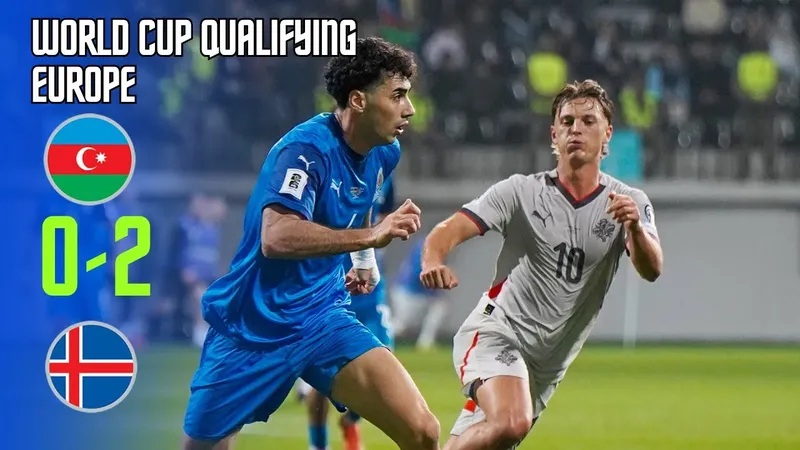 Azerbaijan vs Iceland 0-2: Lần lượt Albert Gudmundsson, Sverrir Ingi Ingason lập công, sớm giành gọn cục diện sau 39 phút thi đấu