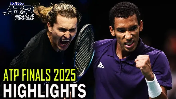 Alexander Zverev vs Felix Auger-Aliassime 4-6, 6-7 (4-7): Chật vật thắng Zverev, Auger-Aliassime vào bán kết ATP Finals 2025 với vị trí nhì bảng, đối đầu Alcaraz