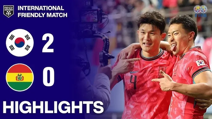 Giao hữu, Hàn Quốc vs Bolivia 2-0: Ngôi sao Son Heung Min đá phạt siêu phẩm mở tỷ số, Cho Gue Sung chốt hạ chiến thắng ngọt ngào