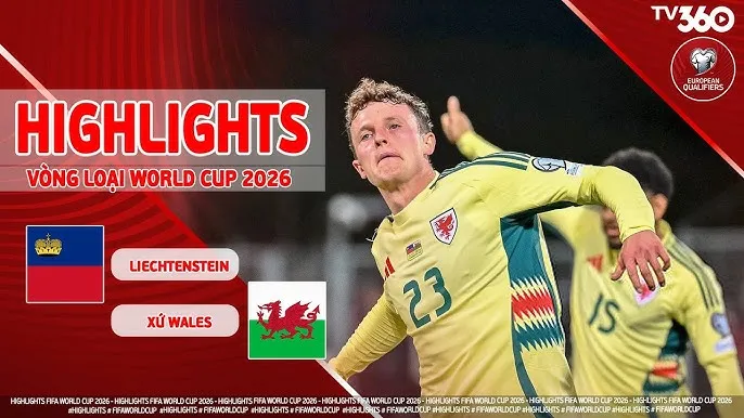 Liechtenstein vs Xứ Wales 0-1: Daniel James nhả bóng, Jordan James chớp thời cơ ghi bàn duy nhất giành gọn 3 điểm