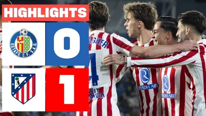 Getafe vs Atletico Madrid 0-1: Chiến thắng phút cuối nhờ Duarte bất ngờ phản lưới nhà, thầy trò HLV Simeone bỏ túi 3 điểm may mắn