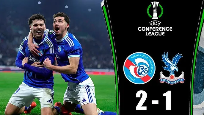 Strasbourg vs Crystal Palace 2-1: Tyrick Mitchell mở tỷ số, tâm điểm hiệp 2 Emanuel Emegha gỡ hòa, Samir El Mourabet ấn định chiến thắng chung cuộc