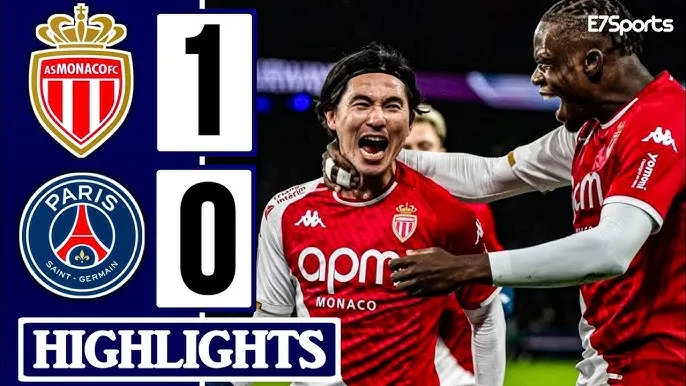 Monaco vs PSG 1-0: Golovin chuyền ngang, Minamino hạ thủ thành Chevalier, Kehrer nhận thẻ đỏ, PSG bất ngờ gục ngã nhưng vẫn dẫn đầu Ligue 1