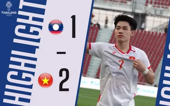 U22 Việt Nam vs U22 Lào 2-1: Đình Bắc tỏa sáng cú đúp, Douangvilay ghi bàn, thầy trò HLV Kim Sang Sik xuất quân như ý