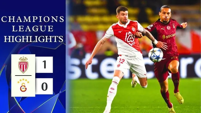 AS Monaco vs Galatasaray 1-0: Denis Zakaria hỏng penalty, Folarin Balogun nhanh chân đệm bóng cận thành ghi bàn duy nhất