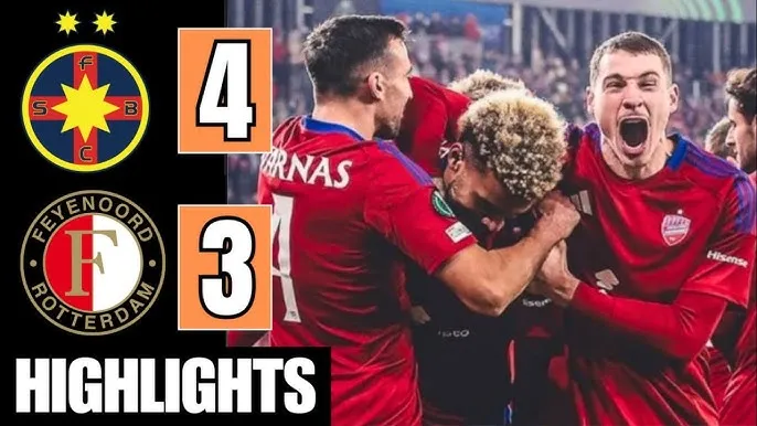 FCSB vs Feyenoord 4-3: Thê trận hấp dẫn 7 bàn, Tengstedt, Timber, Sauer lập công, Ngezana, Toma, Thiam, Tanase chiến thắng nghẹt thở