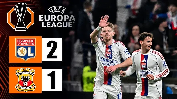 Lyon vs GA Eagles 2-1: Cục diện ngã ngũ sau 11 phút, Moreira mở tỷ số phút thứ 3, Milan Smit gỡ hòa phút thứ 6, Sulc ấn định chiến thắng