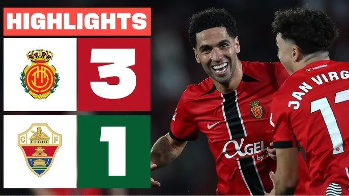 Mallorca vs Elche 3-1: Manu Morlanes sớm ghi bàn, Pablo Maffeo phản lưới nhà, Omar Mascarell, Vedat Muriqi ấn định chiến thắng