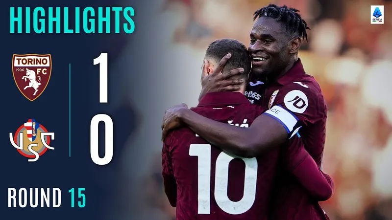 Torino vs Cremonese 1-0: Duvan Zapata nhả bóng điệu nghệ, Nikola Vlasic sút tung lưới Cremonese, giành gọn chiến thắng