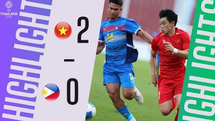 U22 Việt Nam vs U22 Philippines 2-0: Văn Thuận mở bàn phút 89, Thanh Nhàn chốt hạ vé chung kết SEA Games 33 cho HLV Kim Sang Sik