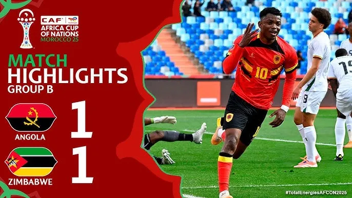 Angola vs Zimbabwe 1-1: Gelson Dala mở bàn, Knowledge Musona cứu thua, chia điểm nhạt nhòa, Zimbabwe và Angola lần lượt cuối bảng B
