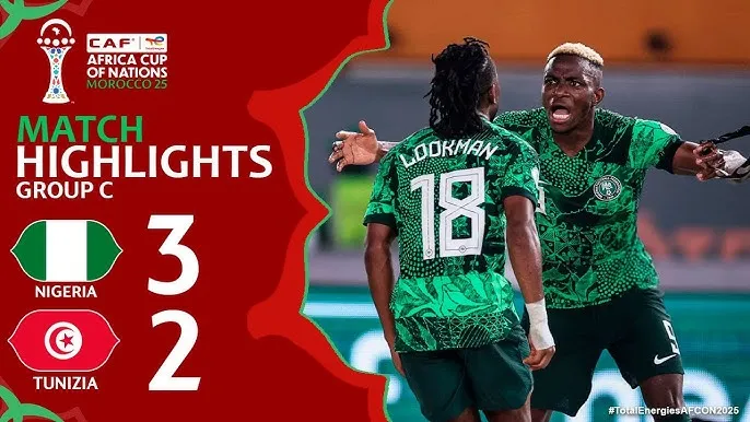 Nigeria vs Tunisia 3-2: Osimhen, Ndidi, Lookman sớm áp đảo thế trận 3 bàn, Talbi, Al-Abdi ngược dòng bất thành, Nigeria tạm nhất bảng C 