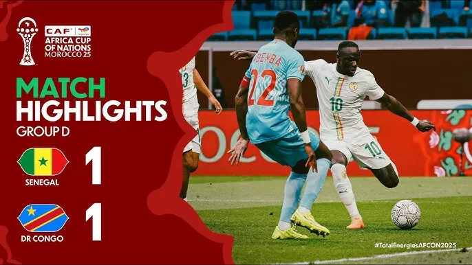 Senegal vs CH Congo 1-1: Bakambu chớp thời cơ đá bồi mở tỷ số nhưng ngôi sao Sadio Mane cứu thua, chia điểm hấp dẫn