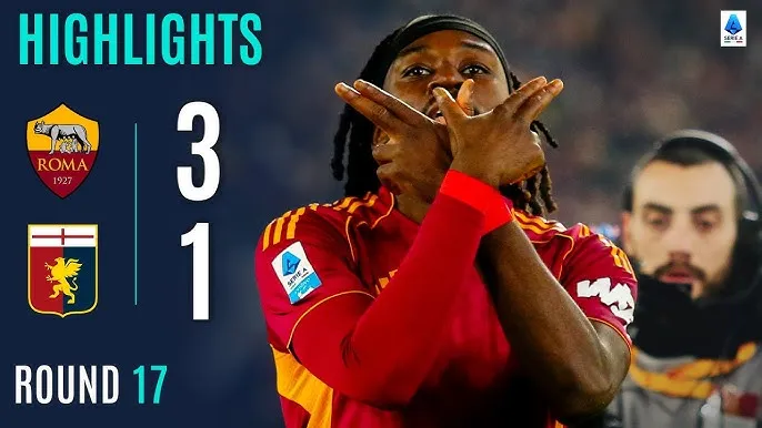 AS Roma vs Genoa 3-1: Matias Soule, Kouadio Kone, Evan Ferguson áp đảo thế trận, Roma vượt mặt Juve tạm giành vị trí thứ 4 Serie A