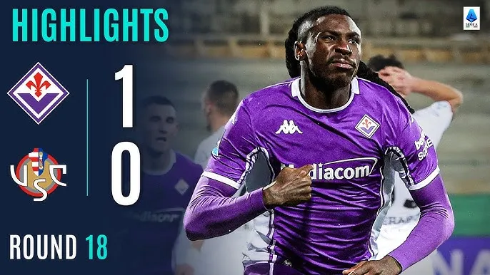 Fiorentina vs Cremonese 1-0: Moise Kean kịp ghi bàn thắng phút 90+2, Fiorentina giành 3 điểm quý giá, tạm xếp áp chót Serie A