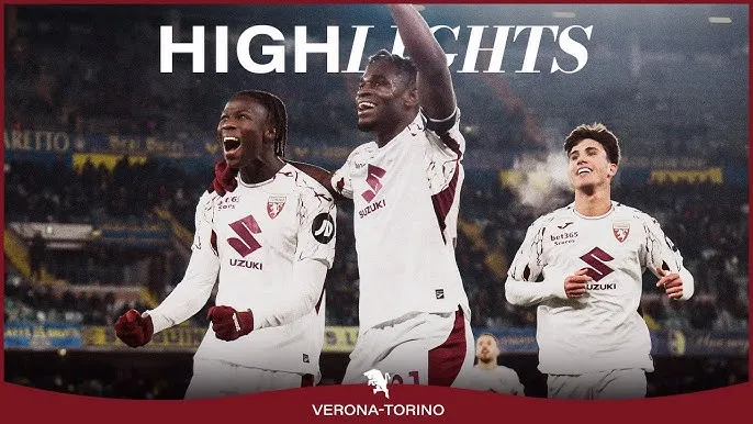Verona vs Torino 0-3: Lần lượt Giovanni Simeone, Cesare Casadei, Alieu Njie tỏa sáng, giành gọn chiến thắng đầy thuyết phục