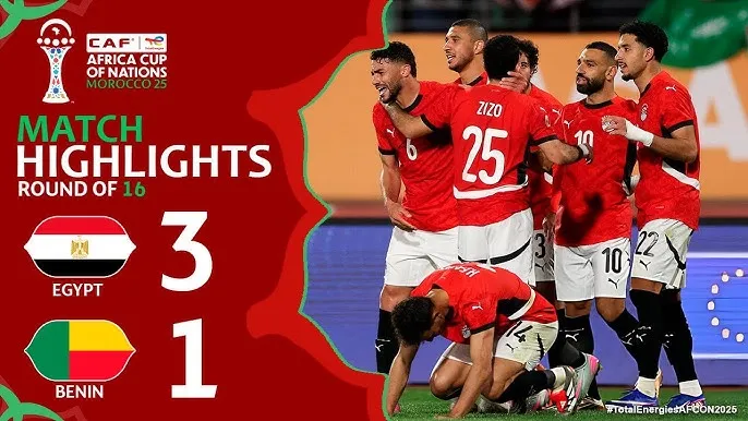 Ai Cập vs Benin 3-1: Hiệp 2 hấp dẫn, Attia lập công, Dossou gỡ hòa, Ibrahim, Salah chốt hạ hiệp phụ, Ai Cập giành vé tứ kết CAN Cup 2025 