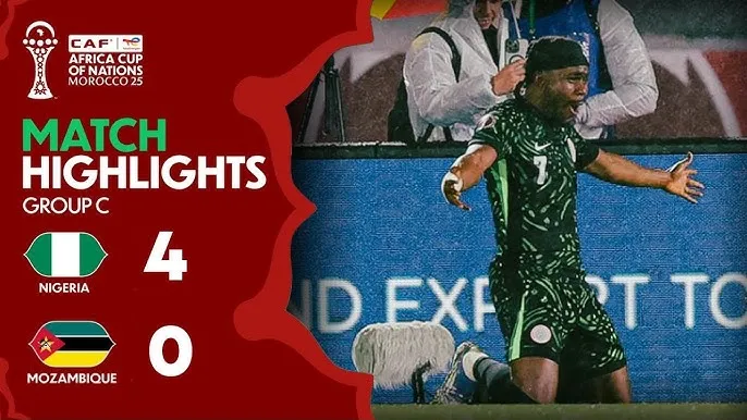 Nigeria vs Mozambique 4-0: Lookman khai bàn, Osimhen tỏa sáng cú đúp, Adams chốt hạ chiếc vé tứ kết CAN Cup 2025
