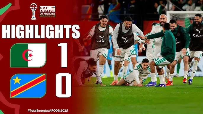 Algeria vs CHDC Congo 1-0: Kẻ đóng thế Zerrouki kiến tạo, Adil Boulbinaghi tỏa sáng nghẹt thở, chạm trán Nigeria ở Tứ kết CAN Cup 2025