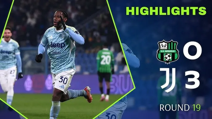 Sassuolo vs Juventus 0-3: Muharemovic sớm phản lưới nhà, Miretti, David nhẹ nhàng chốt gọn 3 điểm, Juve vượt mặt Roma vào tốp 4 Serie A 