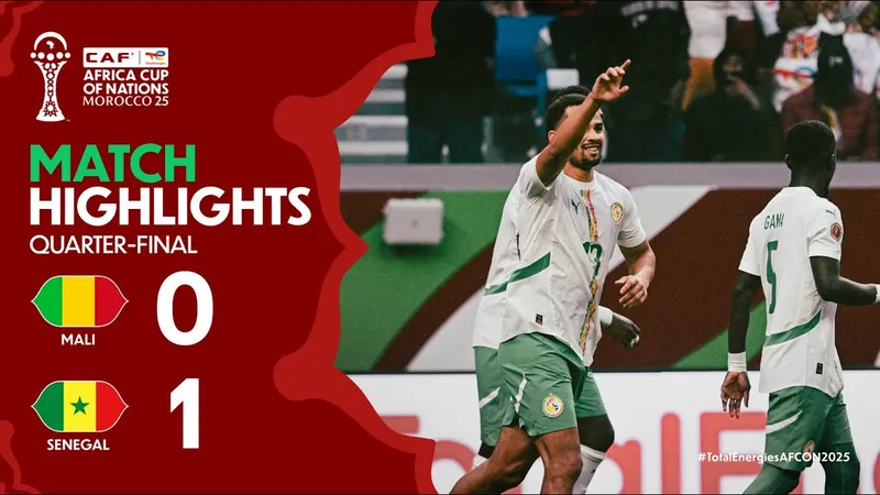Mali vs Senegal 0-1: Thủ thành Diarra sai lầm, Ndiaye chớp thời cơ, Bissouma nhận thẻ đỏ, Sadio Mane cùng các đồng đội vào bán kết CAN Cup 2026