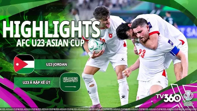 U23 Jordan vs U23 Arab Saudi 3-2: Al-Ghamdi, Fahd Aljuwayr lập công, Ali Azaizeh ghi cú đúp, Mahmoud Deeb chốt hạ 3 điểm