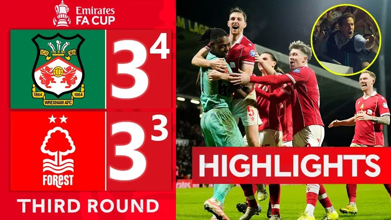 Wrexham vs Nottingham Forest 3-3 (pen 4-3): James McClean, Igor Jesus, Omari Hutchinson hỏng penalty, Wrexham thắng kịch tính loạt penalty