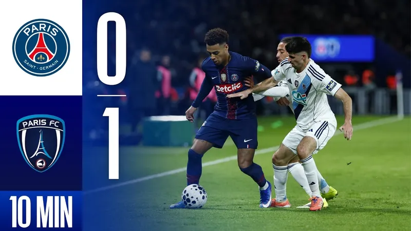 PSG vs Paris FC 0-1: Nanitamo Ikone gây địa chấn hạ HLV Luis Enrique, PSG thành cựu vương, bỏ lỡ cơ hội lần 6 đăng quang Coupe de France
